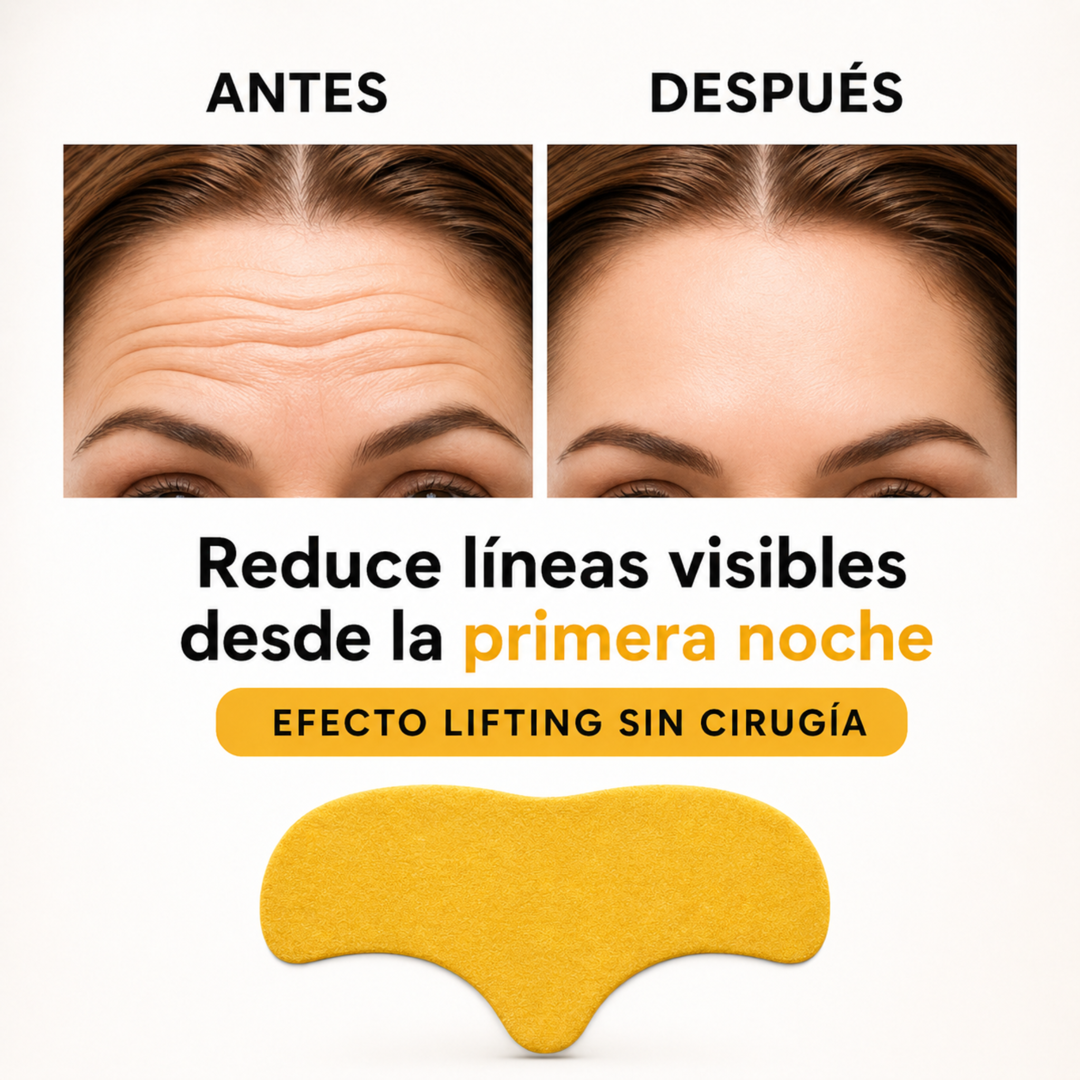 PARCHE ANTIARRUGAS FRENTE – RESULTADOS VISIBLES EN 1 NOCHE