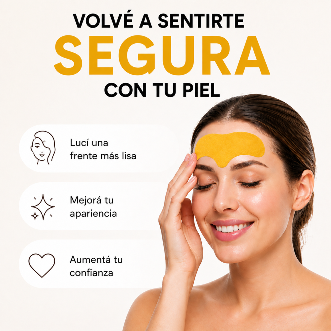 PARCHE ANTIARRUGAS FRENTE – RESULTADOS VISIBLES EN 1 NOCHE