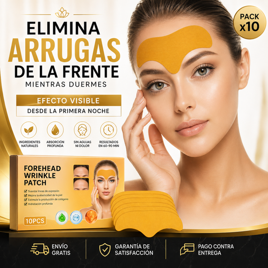 PARCHE ANTIARRUGAS FRENTE – RESULTADOS VISIBLES EN 1 NOCHE