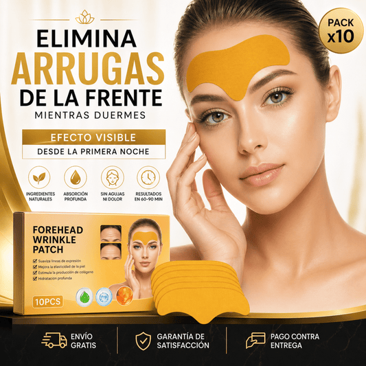PARCHE ANTIARRUGAS FRENTE – RESULTADOS VISIBLES EN 1 NOCHE